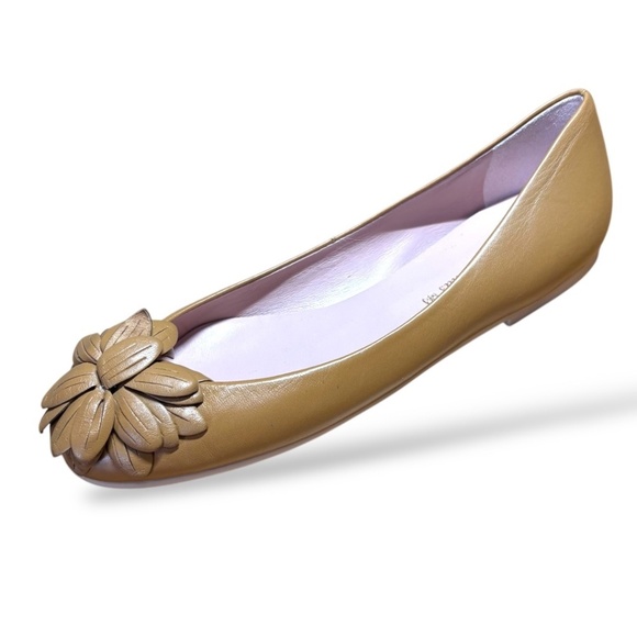Pretty Ballerinas Shoes - PRETTY BALLERINAS Genuine Leather Ballerina Flats Flower Detail MADE IN SPAIN